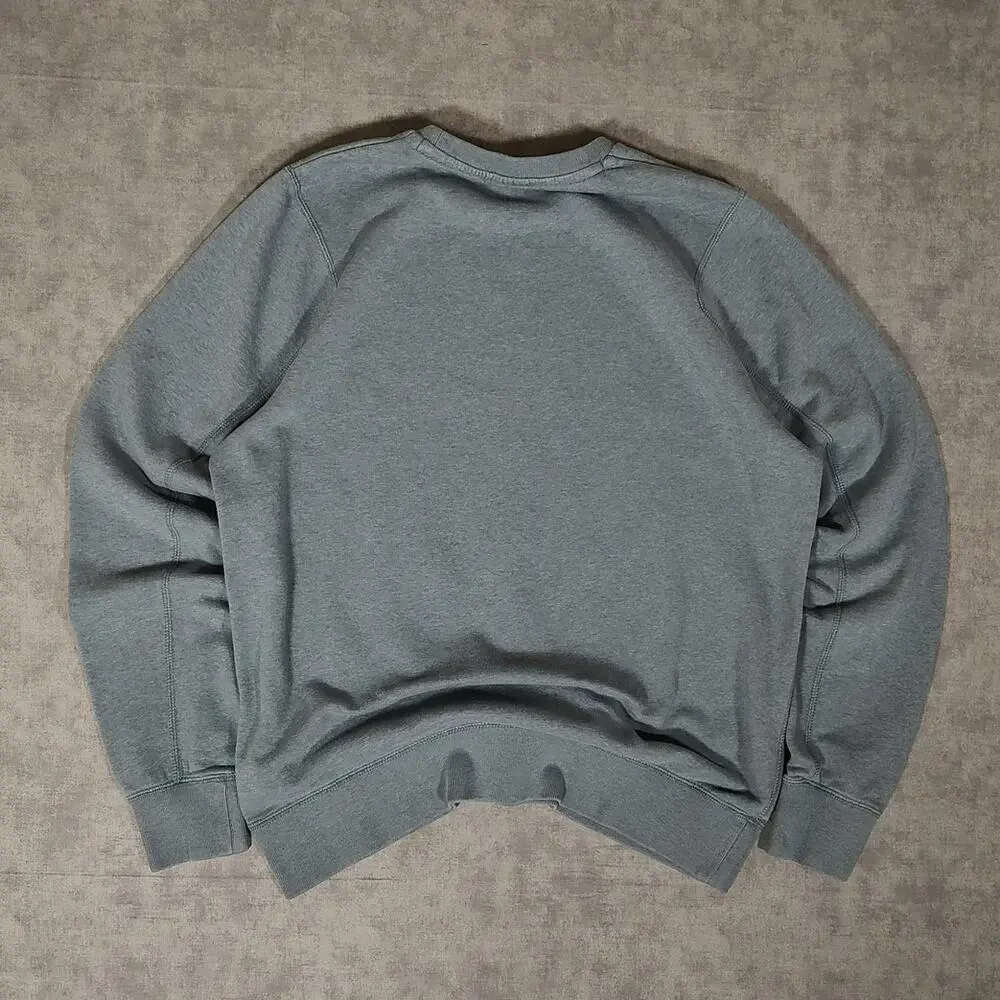 Nike Air Jordan Jumpman Block Fleece Crewneck Sweatshirt Mens Large Gray Blue